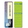 Internet Safety Stock Full Color Digital Printed Bookmark